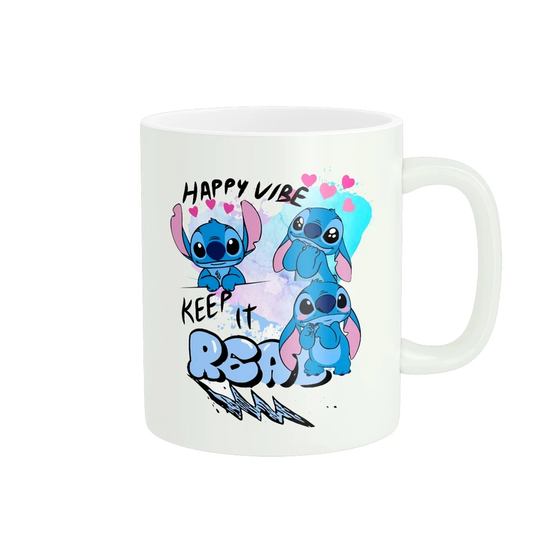 ماگ پادآفرین مدل کارتون استیچ و لیلو Stitch کد PM3686