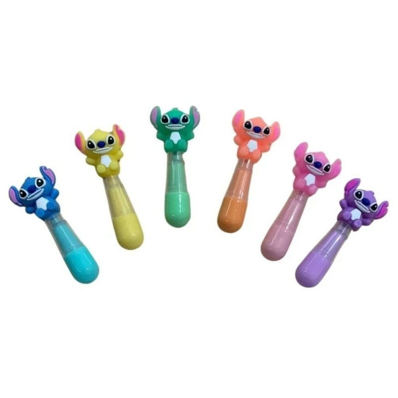 ماژیک علامت گذار مدل پاستلی طرح استیچ کد mn11 بسته 6 عددی