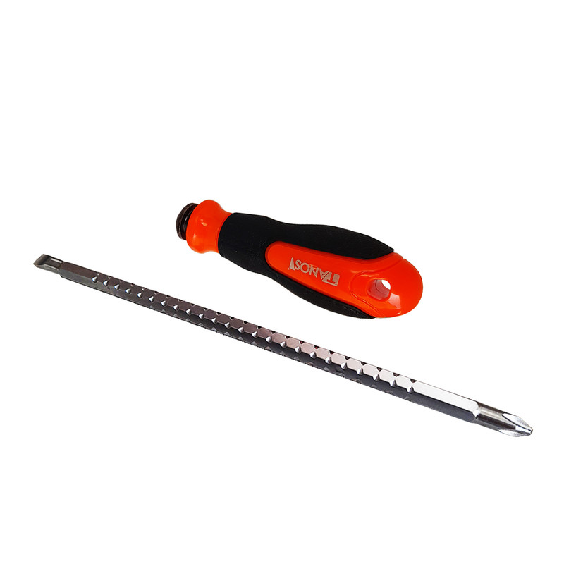 پیچ گوشتی دوطرفه چهارسو و دوسو  تانوس مدل HT - 0012