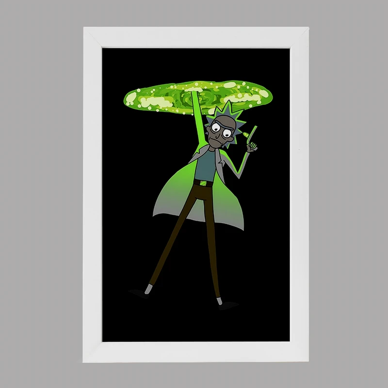 تابلو خندالو مدل ریک و مورتی (Rick and Morty) کد F4934