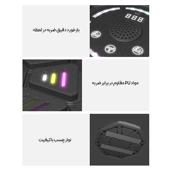 عکس شماره 5 : کیسه بوکس دیواری اسپورت سول مدل yyqj801