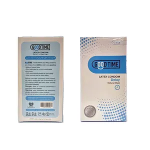  کاندوم گودتایم کد00 ساده حاوی مواد روان کننده و تاخیری 12 عددی