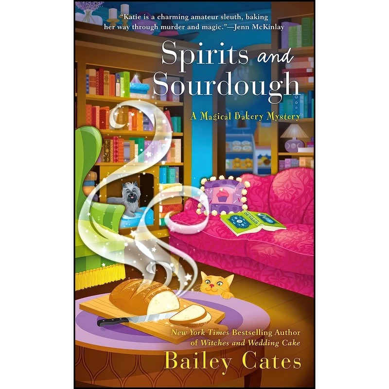 کتاب Spirits and Sourdough  اثر Bailey Cates انتشارات Berkley