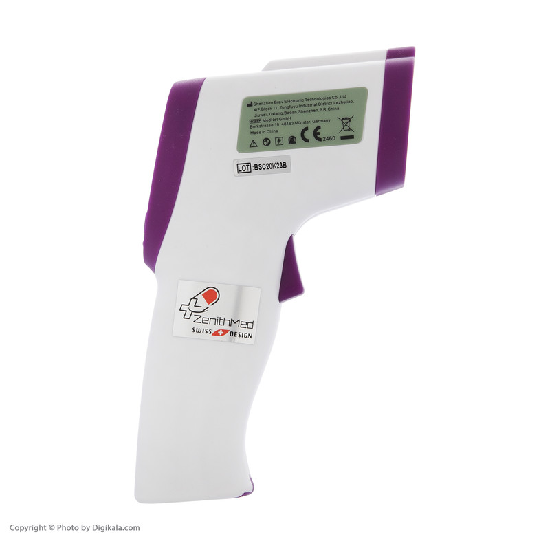 تب سنج دیجیتال غیر تماسی زنیتمد مدل IT-122