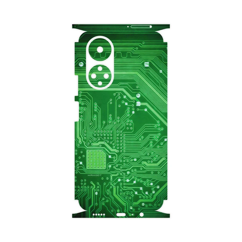 برچسب پوششی ماهوت مدل Green-Printed-Circuit-Board-FullSkin مناسب برای گوشی موبایل آنر X7