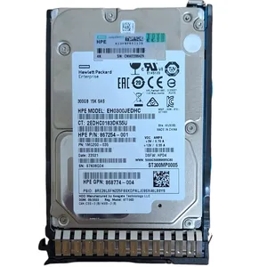 اس اس دی اینترنال اچ پی ای مدل  HPE 300GB 15K SAS 2.5INCH DS ظرفیت 300 گیگابایت