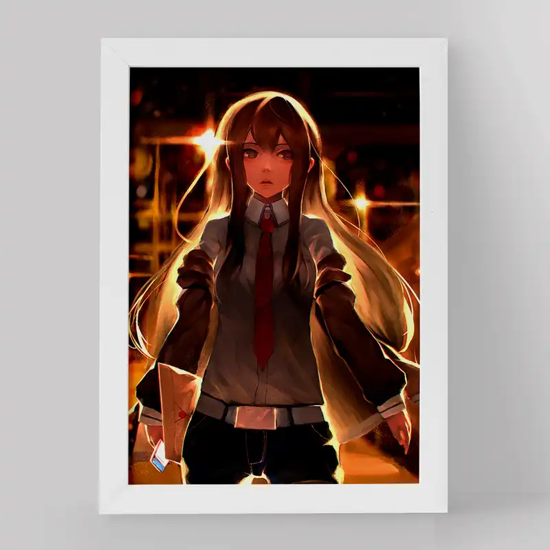 تابلو خندالو مدل کوریسو ماکیسه انیمه اشتاینز گیت کد 17499