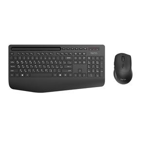 کیبورد و ماوس بی سیم تسکو مدل TKM 7025W، سوییچ ممبران، Full-Size
