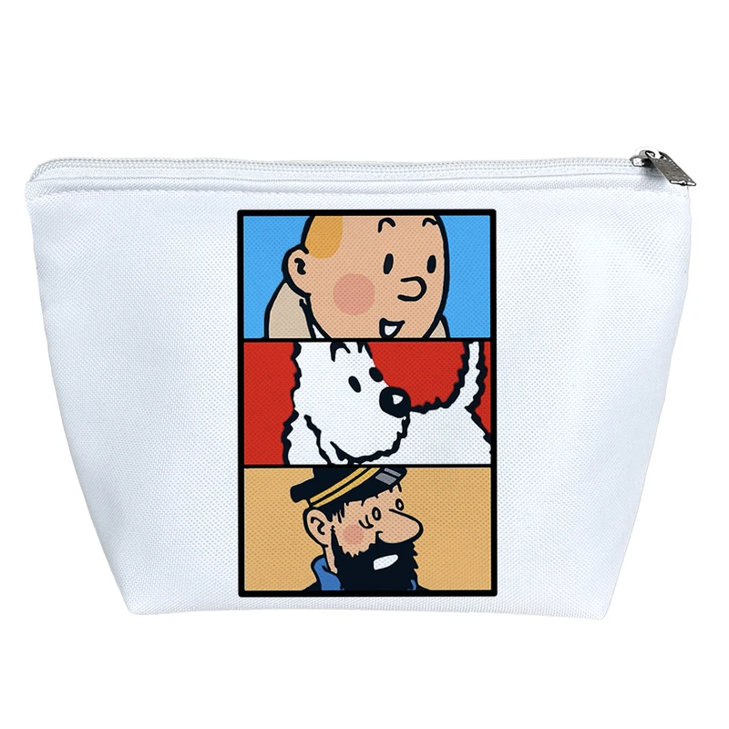 کیف لوازم آرایش دخترانه خندالو مدل تن تن و کاپیتان کد 8463