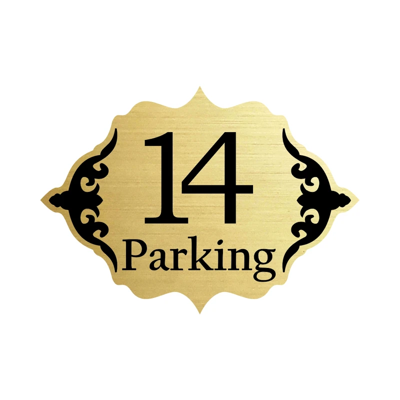 تابلو راهنما طرح 1 مدل تابلو پارکینگ واحد 14
