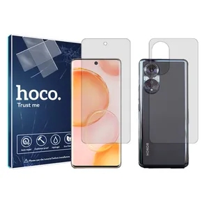 Hoco HyGEL model transparent screen protector suitable for Honor 50 mobile phone along with the phone back protector