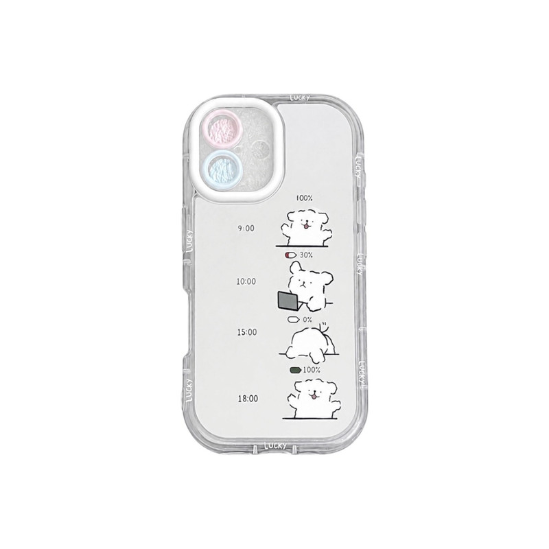 قاب موبایل مدل لوکی آیینه ای مناسب گوشی اپل iphone 16