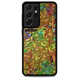 AKAM AMC-WSGS21U-MOSAIC-2 Cover For Samsung Galaxy S21 Ultra