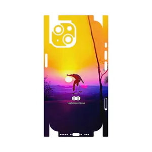 MAHOOT Skateboard-FullSkin Cover Sticker for Apple iPhone 15