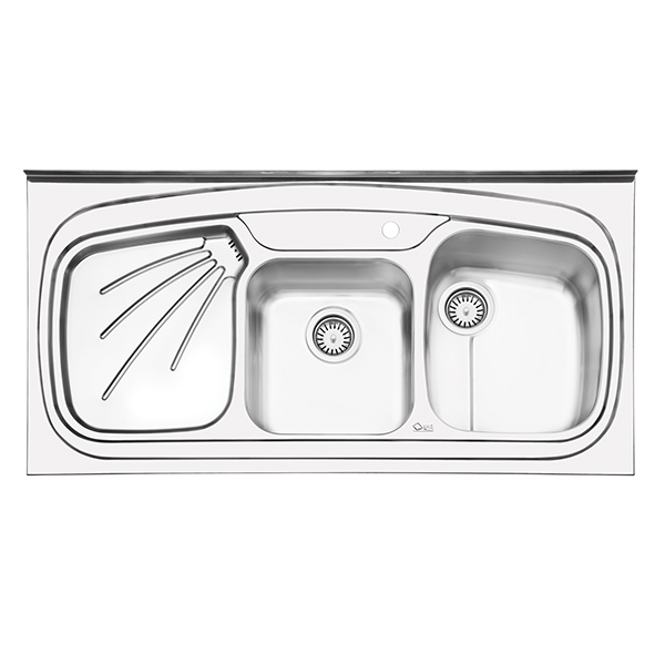 سینک ظرفشویی ایلیا استیل مدل 1013 روکار