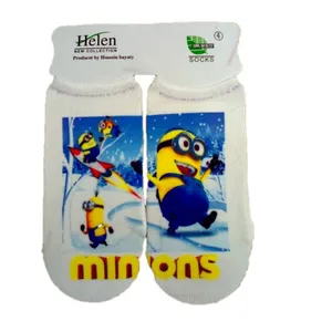 جوراب دخترانه مدل مینیون