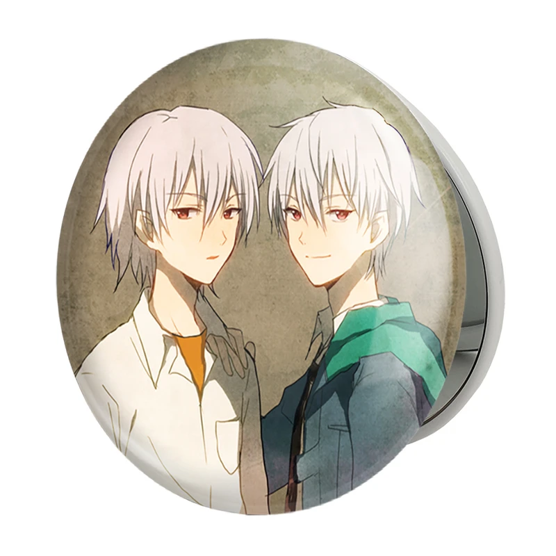 آینه جیبی خندالو طرح آکیسا و ناگیسا انیمه میرای نیکی مدل تاشو کد 32371