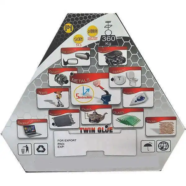 چسب دوقلو دل مدل0001 حجم 14 میلی لیتر