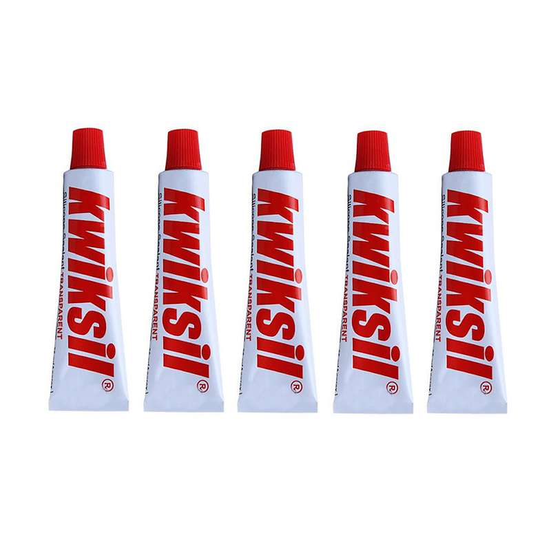 چسب آکواریوم مدل  کوئیک سیل حجم 30 میلی لیتر مجموعه 5 عددی