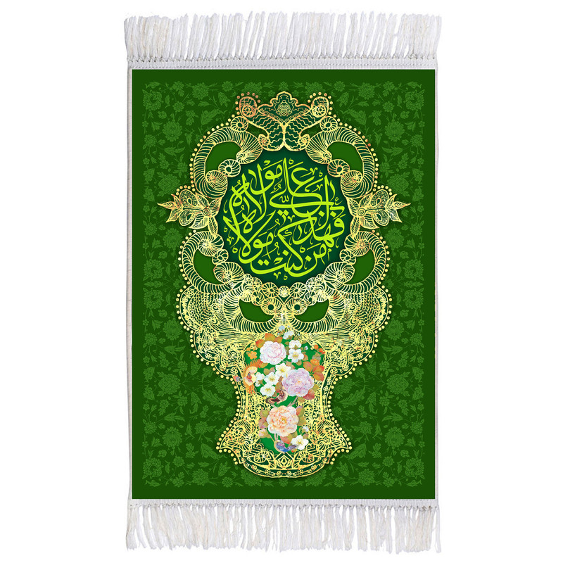 فرش ماشینی دیوارکوب اطلس آبی مدل من کنت مولاه فعلی مولاه کد T3795 