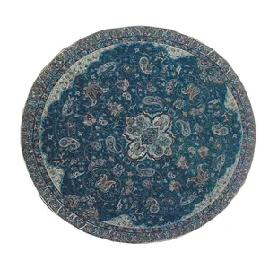 رومیزی ترمه خاتون مدل گرد کد B250