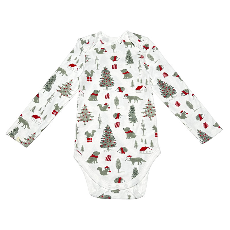 بادی آستین بلند نوزادی سی اند ای مدل 1205