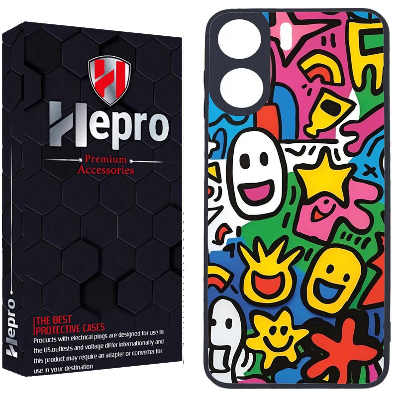 کاور هپرو طرح فانتزی مدل TPU مناسب برای گوشی موبایل شیائومی Poco C65