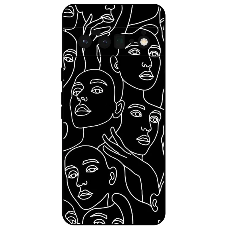 کاور مگافون طرح دخترانه مدل 7762 مناسب برای گوشی موبایل گوگل Pixel 6 Pro