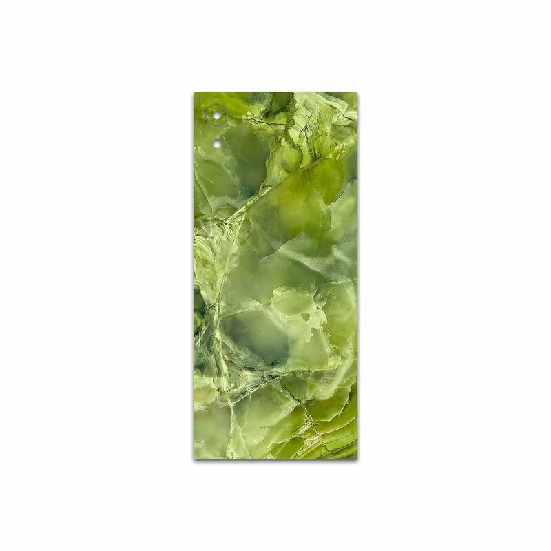 برچسب پوششی ماهوت مدل Green Crystal Marble مناسب برای گوشی موبایل سونی Xperia XA1