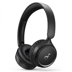 هدفون بلوتوثی انکر مدل soundcore h30i بدون قابلیت نویز کنسلینگ، درگاه شارژ usb type-c، دارای میکروفون داخلی با کیفیت بالا، مجهز به فناوری bassup، مقاومت در برابر رطوبت و عرق