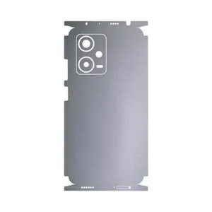 MAHOOT Matte-Silver-FullSkin Cover Sticker for Xiaomi Redmi Note 12 Pro Plus