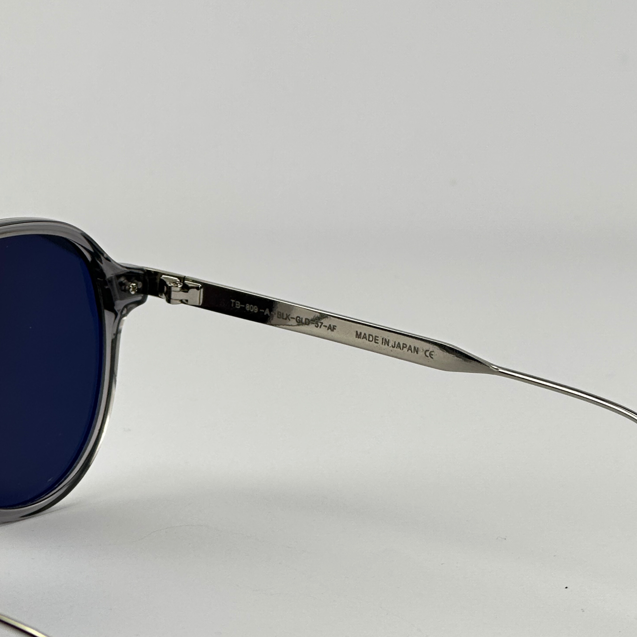 عینک آفتابی تام براون مدل TB-809-A-BLK-GLD-57-AF -  - 11