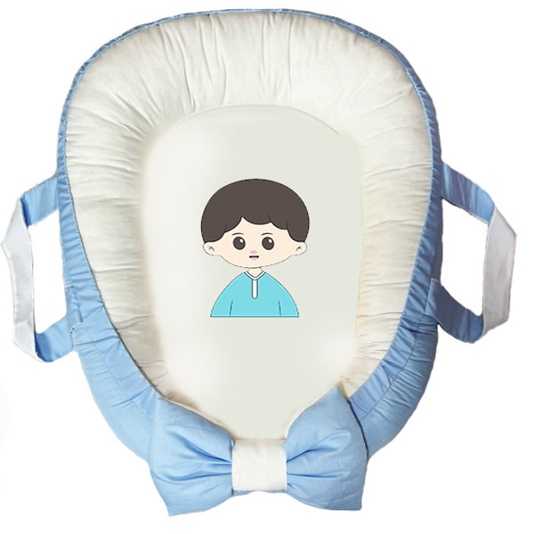 سرویس خواب سه تکه نوزاد ناریکو مدل گارد محافظ دار طرح پسر کد 0296