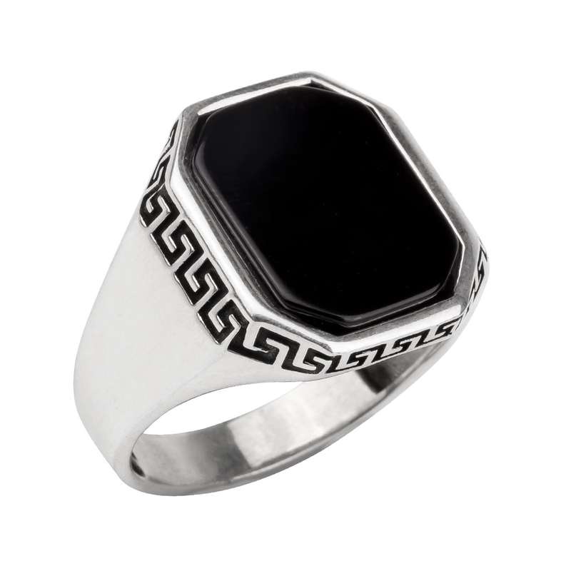 انگشتر نقره مردانه مدل 21990