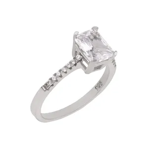 انگشتر نقره زنانه مدل 21548