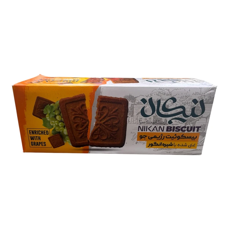 بیسکویت ساده رژیمی جو نیکان - 300 گرم