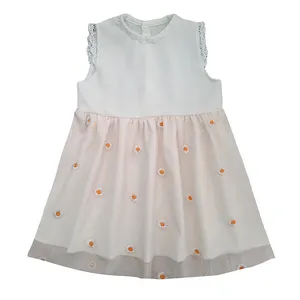 پیراهن دخترانه مدل بابونه 2