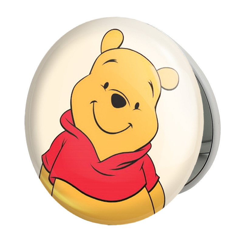 آینه جیبی خندالو طرح خرس پو Winnie The Pooh مدل تاشو کد 1596 