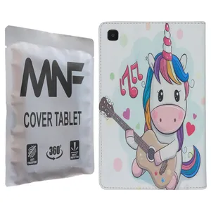 کیف کلاسوری ام ان اف طرح یونی کورن کد M-161 مناسب برای تبلت سامسونگ Galaxy Tab S6 Lite P610 / P615