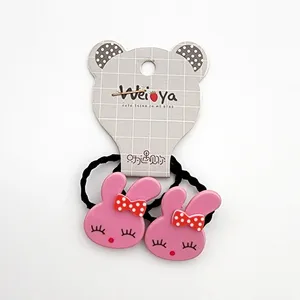 کش مو دخترانه مدل خرگوش کد KSH681 بسته 2 عددی