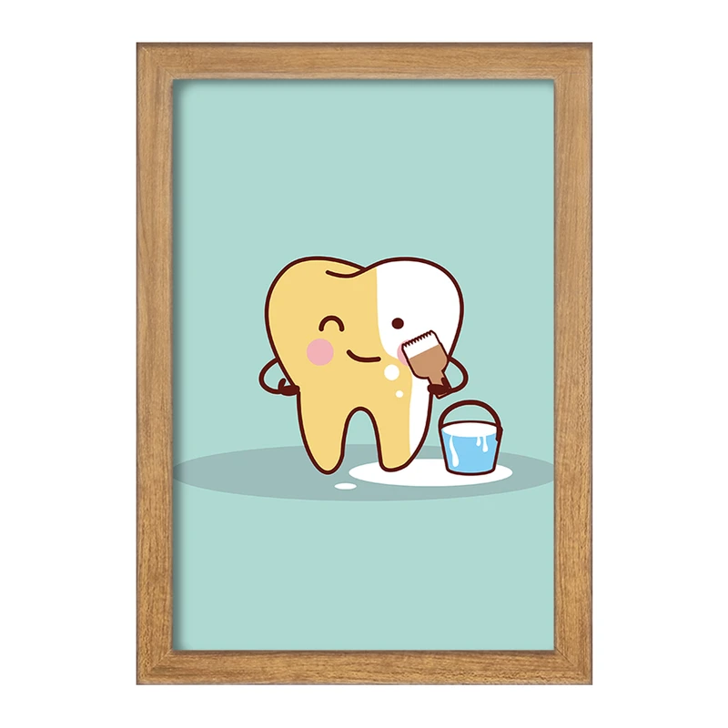 تابلو خندالو مدل دندان و دندان پزشکی کودکانه کد 36702