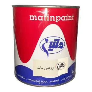 رنگ روغنی سفید مات متین کد74 وزن 1000 گرم