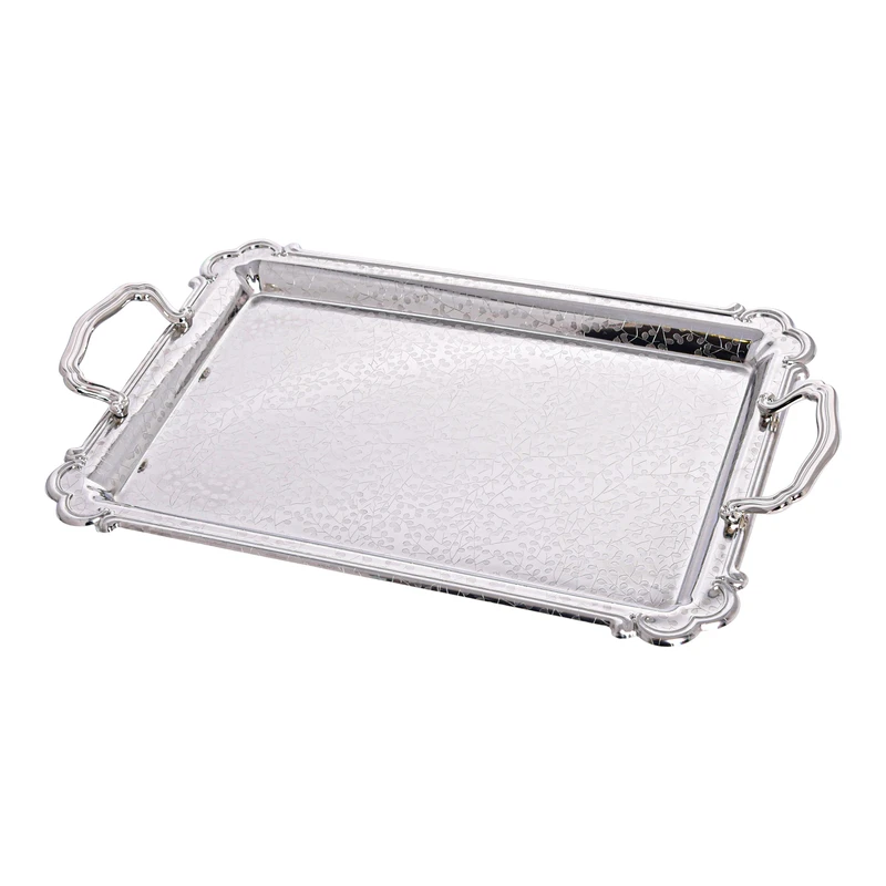 سینی دسته دار یونیک کد 02 - 4025 سایز 28*44 سانتی متر