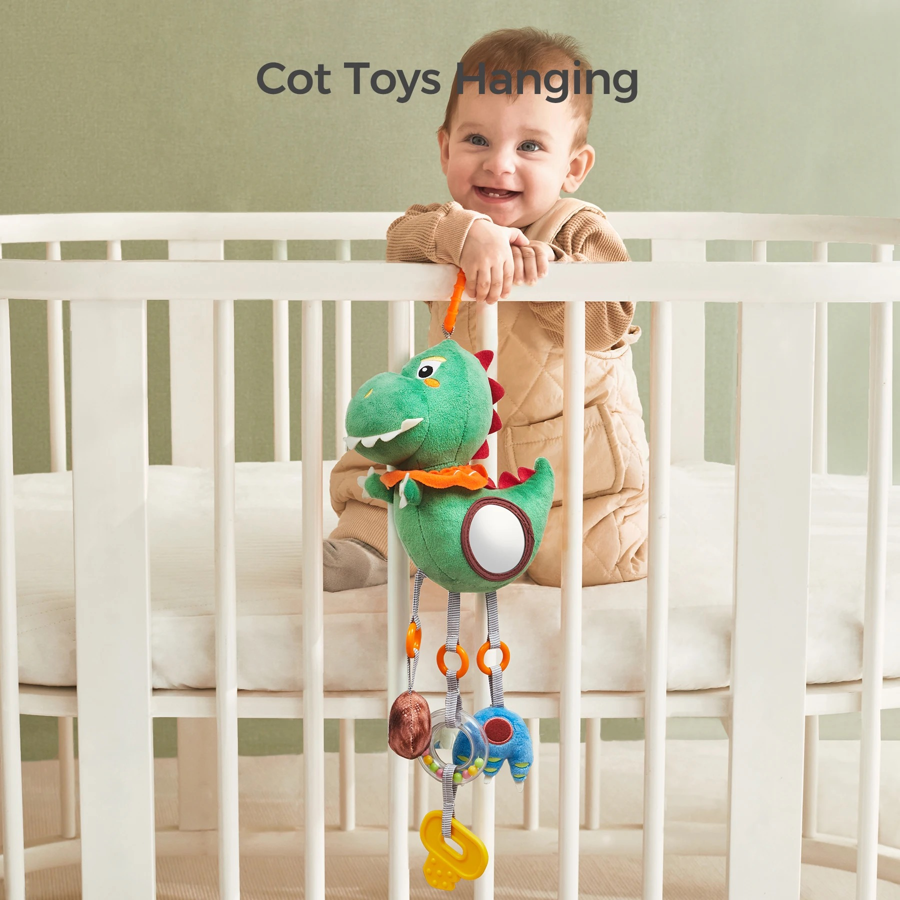 آویز کریر کودک مدل دایناسورک