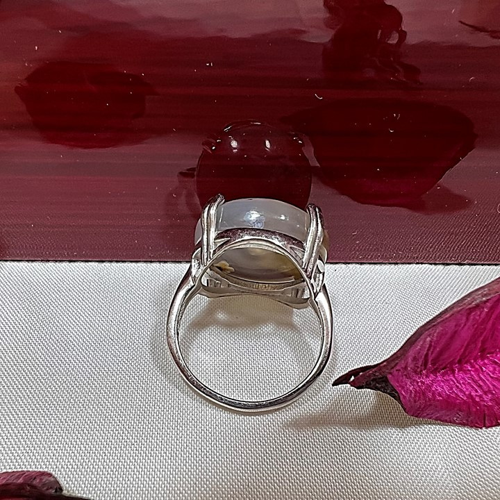 انگشتر نقره زنانه مدل شجر بهاری کد glsr-26400 انگشتر نقره زنانه مدل شجر بهاری کد glsr-26400