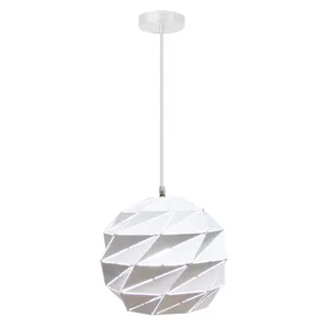 لوستر 1 شعله مدل آویز مشبک