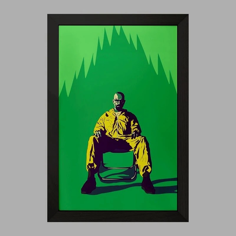 تابلو خندالو مدل والتر وایت سریال بریکینگ بد Breaking Bad  کد 13277