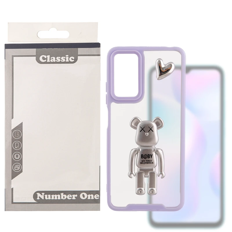 کاور کلاسیک مدل shaffaff طرح قلبو BABY MY FIRST کد KHO.549 مناسب برای گوشی موبایل شیائومی REDMI NOTE 11 PRO 4G 