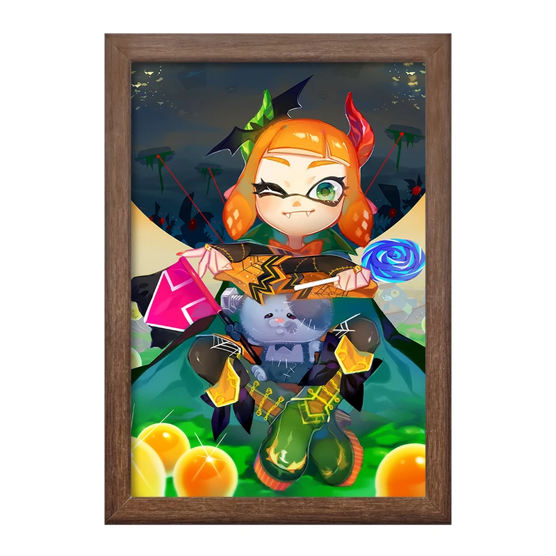 تابلو خندالو طرح بازی اسپلاتون (Splatoon) کد 33299