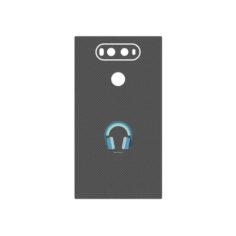 برچسب پوششی ماهوت مدل Minimal Headphone Icon مناسب برای گوشی موبایل ال جی V20